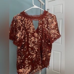 Short sleeve top by Anthropologie- worn once